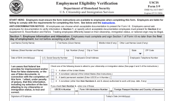 I-9 Form 2023