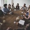 Diverse Team at Table